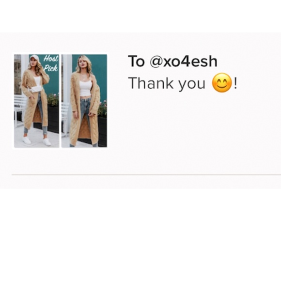 Open Cable Knit Cardigan, Long w/Pockets, Khaki - Picture 8 of 9